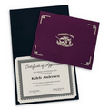 Linen Certificate/ Diploma Folder
